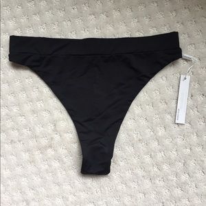 Myra Swim High Waisted Thong Bikini Bottom